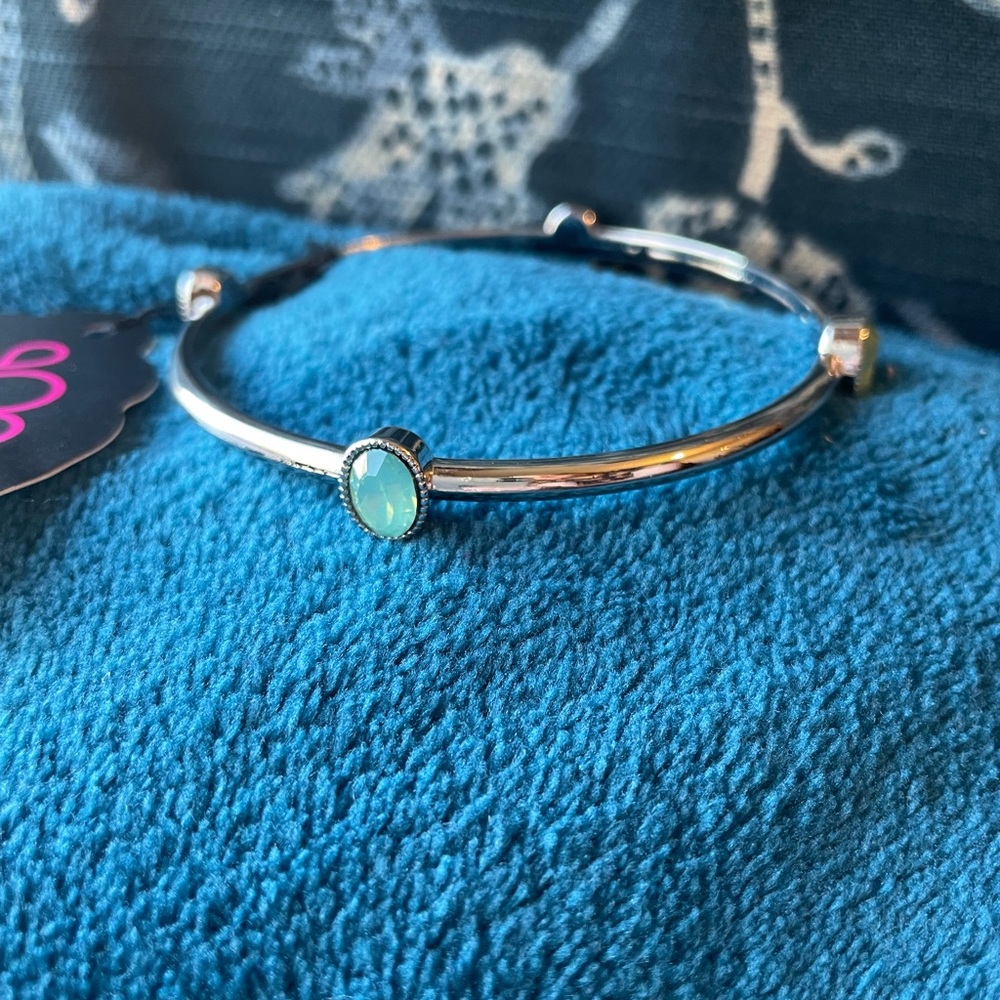 NEW Paparazzi "Gleam-Getter" green bracelet
